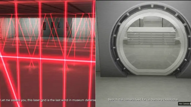 The Kortz Center Heist lasers card — vault laser grid thumbnail